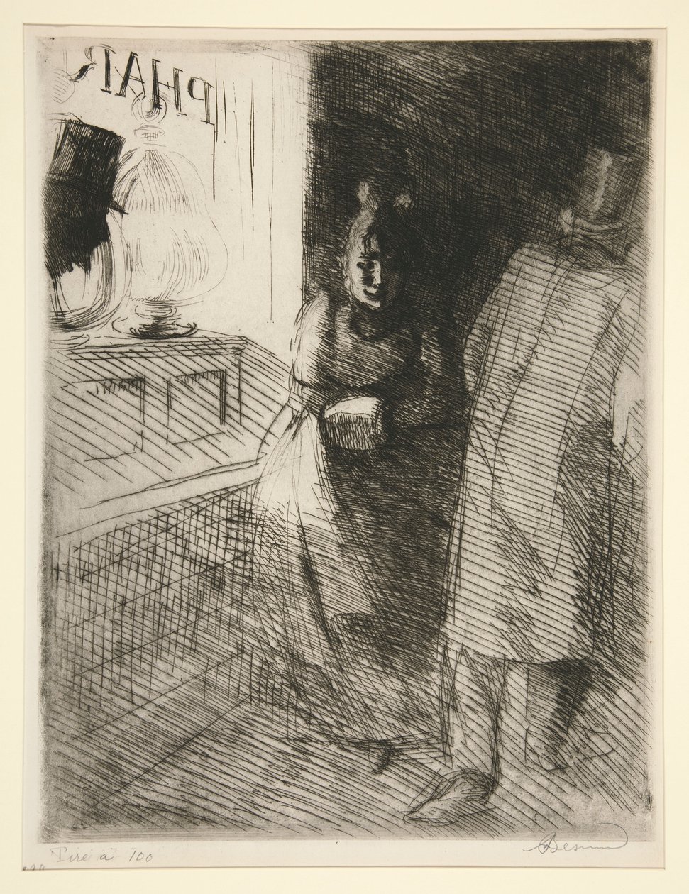 La Fuhuş (Fuhuş) by Albert Besnard