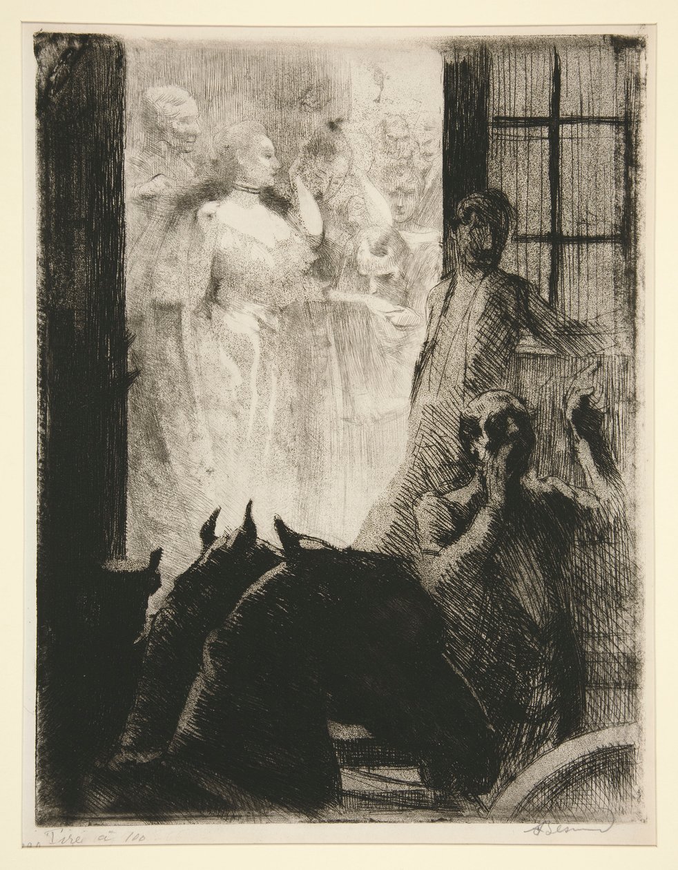 dünyevi zafer by Albert Besnard