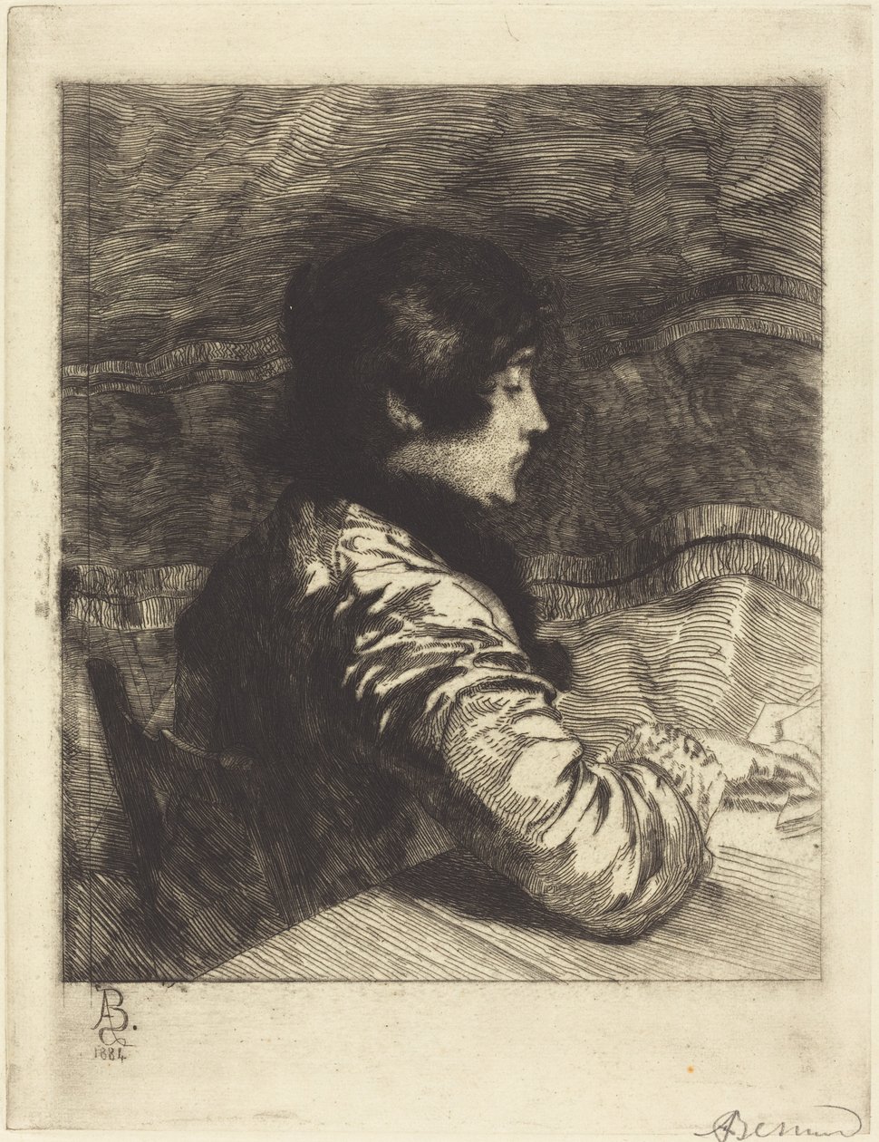 Madam Besnard by Albert Besnard