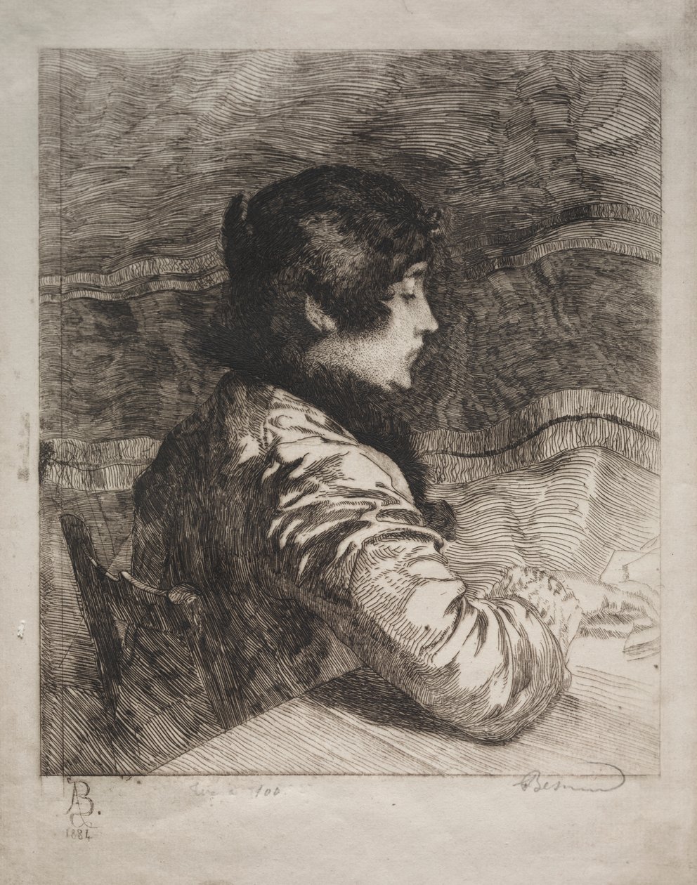 Madam Besnard by Albert Besnard