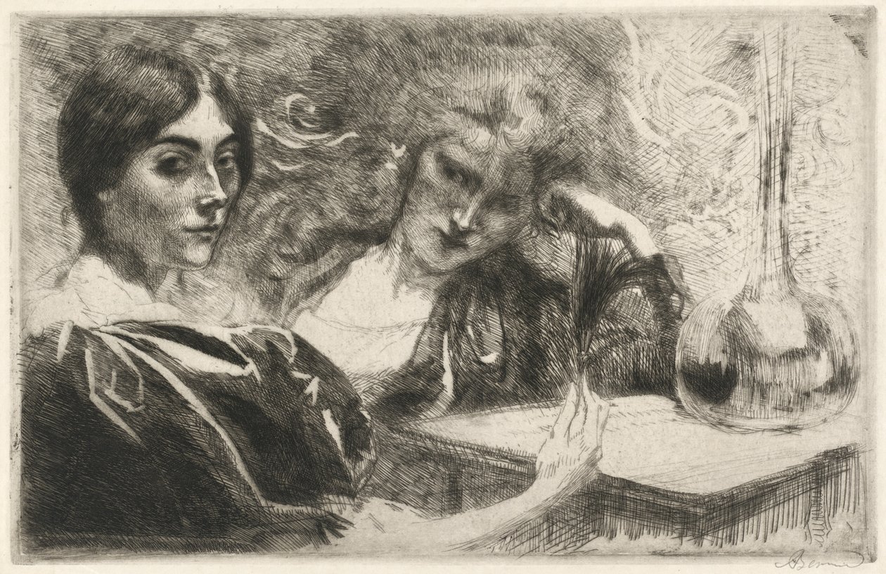 Morfin Bağımlıları (Morphinomanes) by Albert Besnard