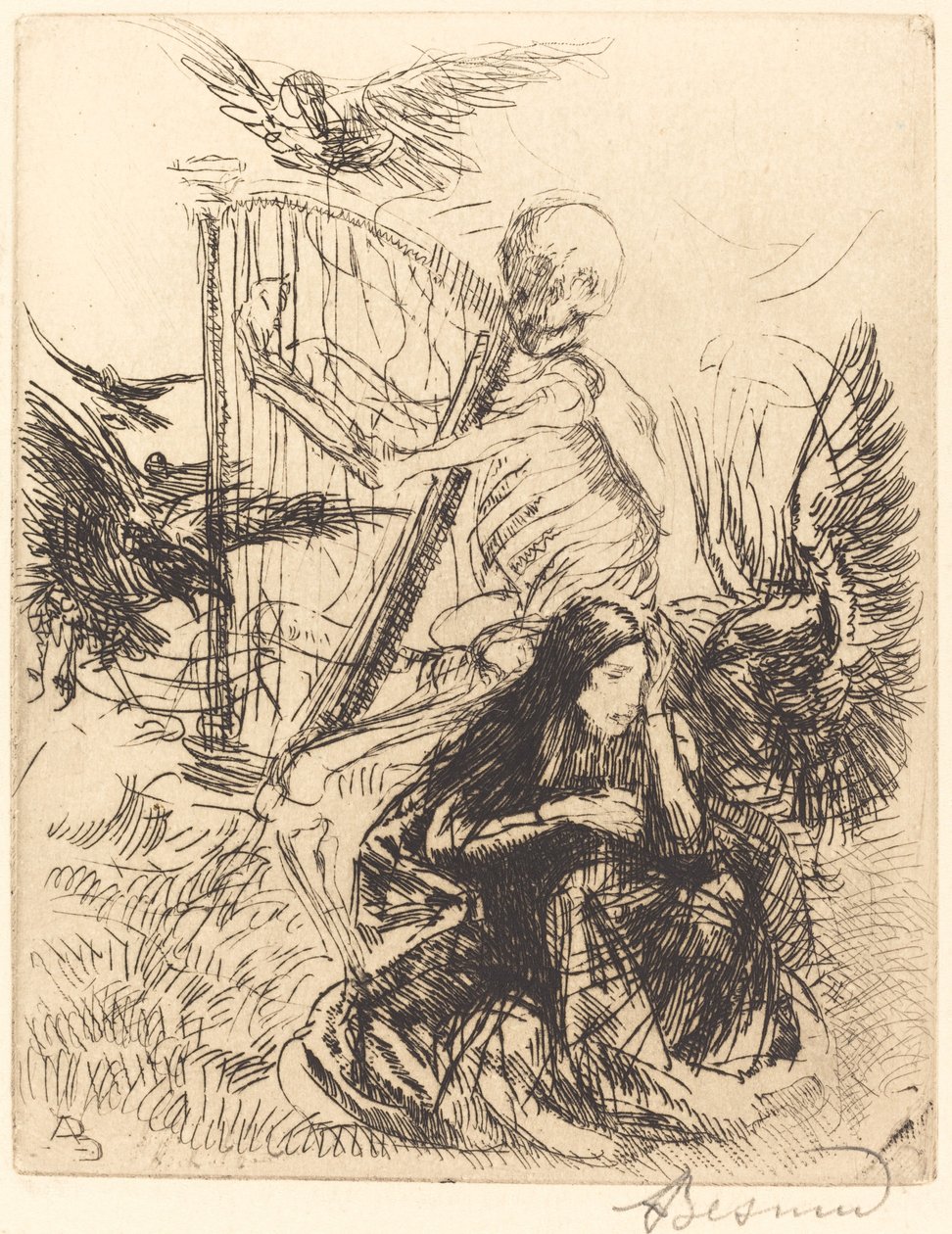 Müzisyen by Albert Besnard