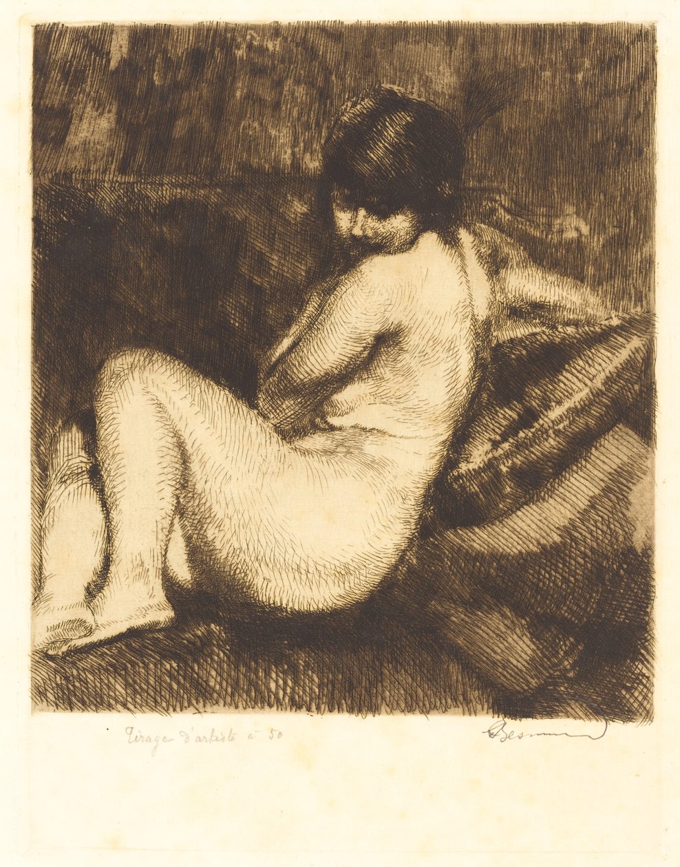 Tüylü Türban by Albert Besnard