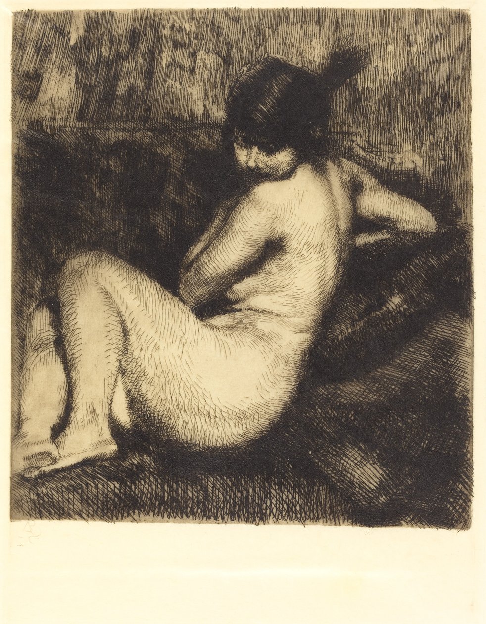 Tüylü Türban by Albert Besnard
