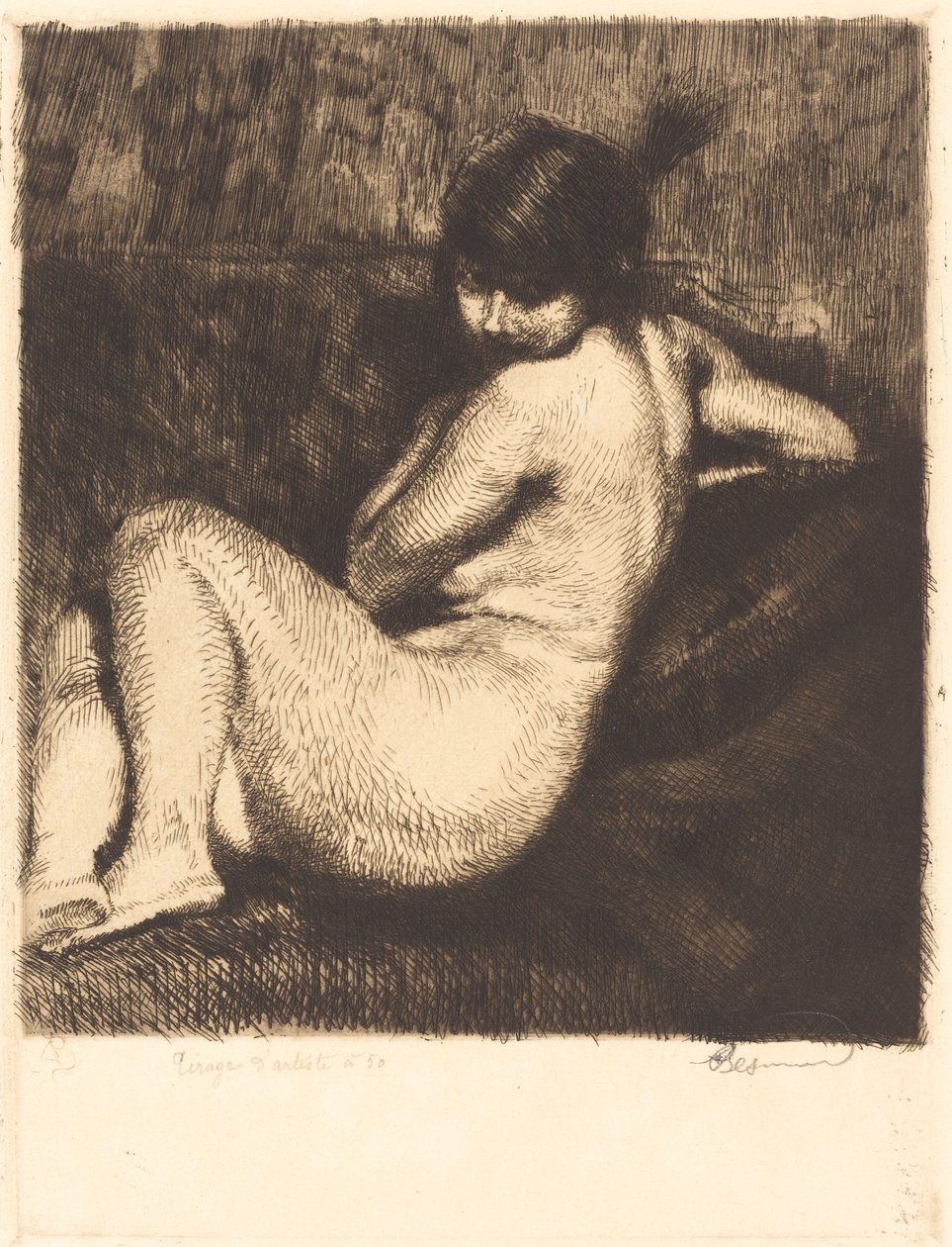 Tüylü Türban by Albert Besnard