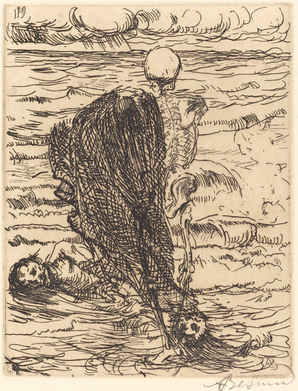 mesafe by Albert Besnard