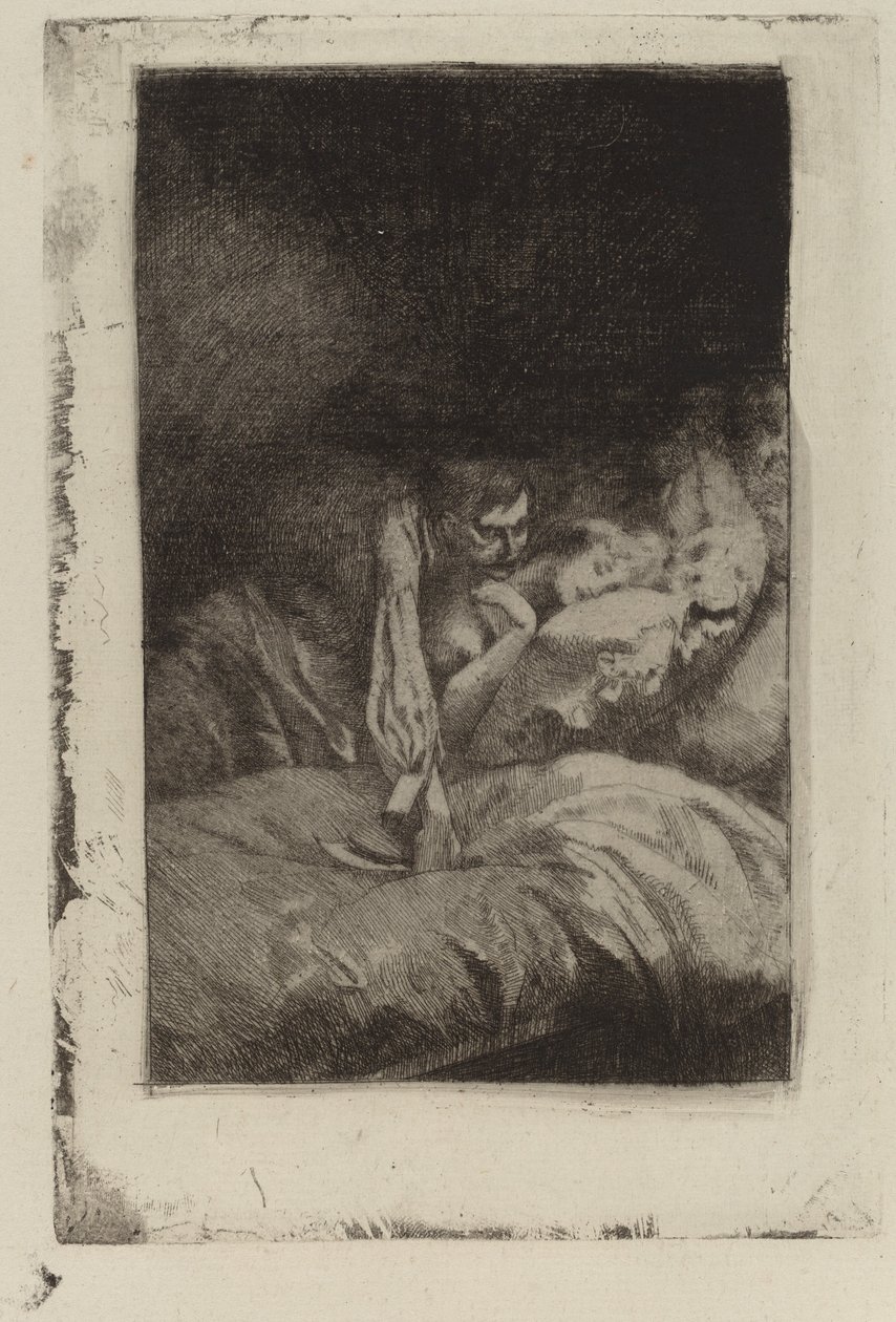 Cinayet by Albert Besnard