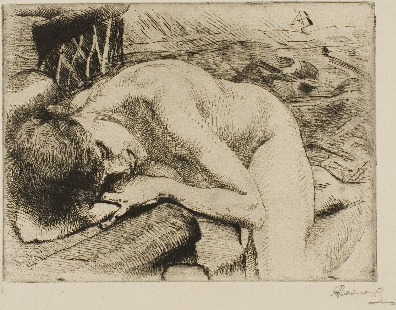 Uyuyan Model by Albert Besnard