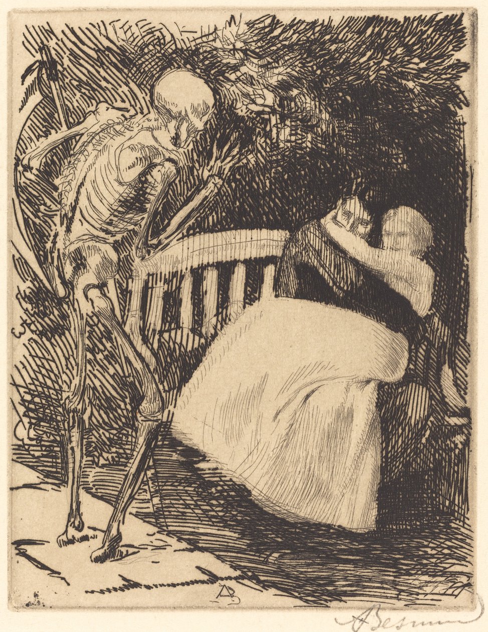 Uyarı by Albert Besnard