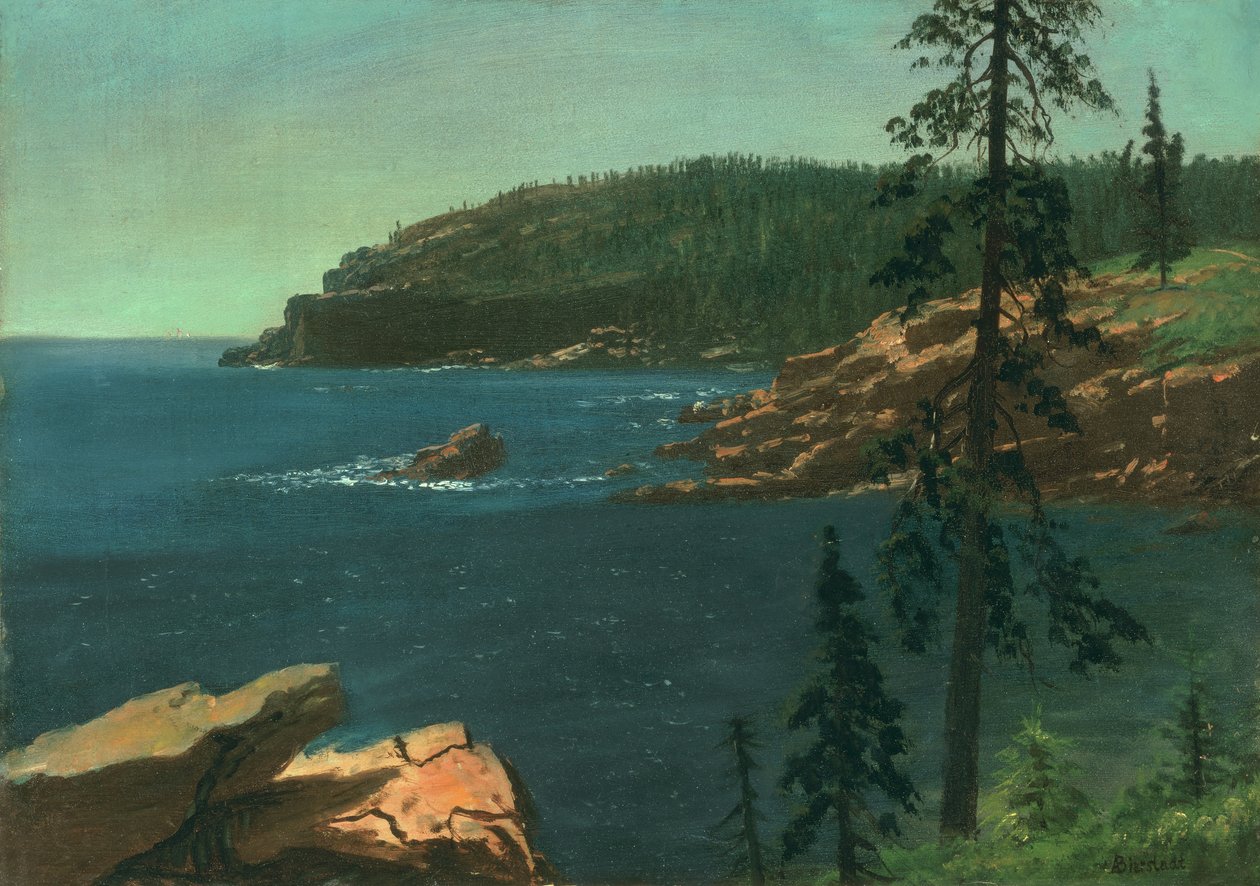 Kaliforniya Sahili by Albert Bierstadt