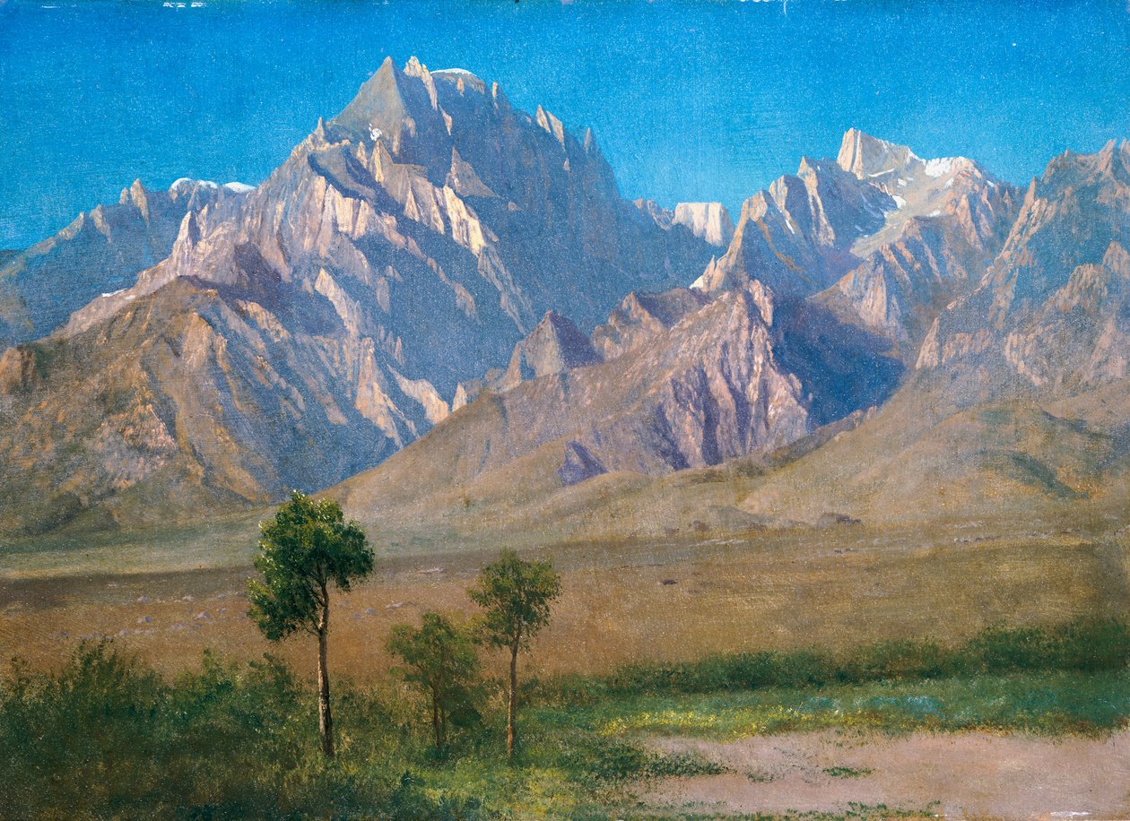 Bağımsızlık Kampı, Colorado, 1873 by Albert Bierstadt