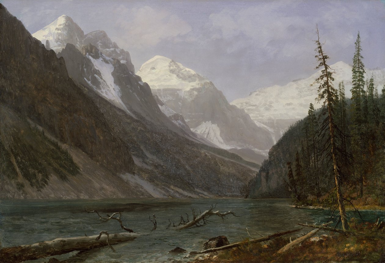 Kanada Kayalıkları by Albert Bierstadt