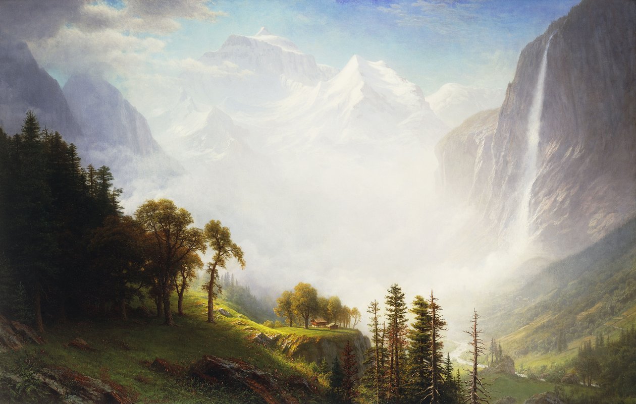 Dağların Majesteleri, 1853-57 by Albert Bierstadt
