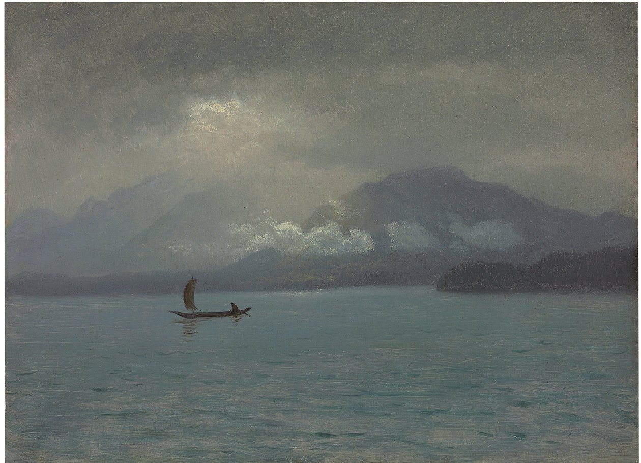 Kuzeybatı Sahili, c.1889 by Albert Bierstadt