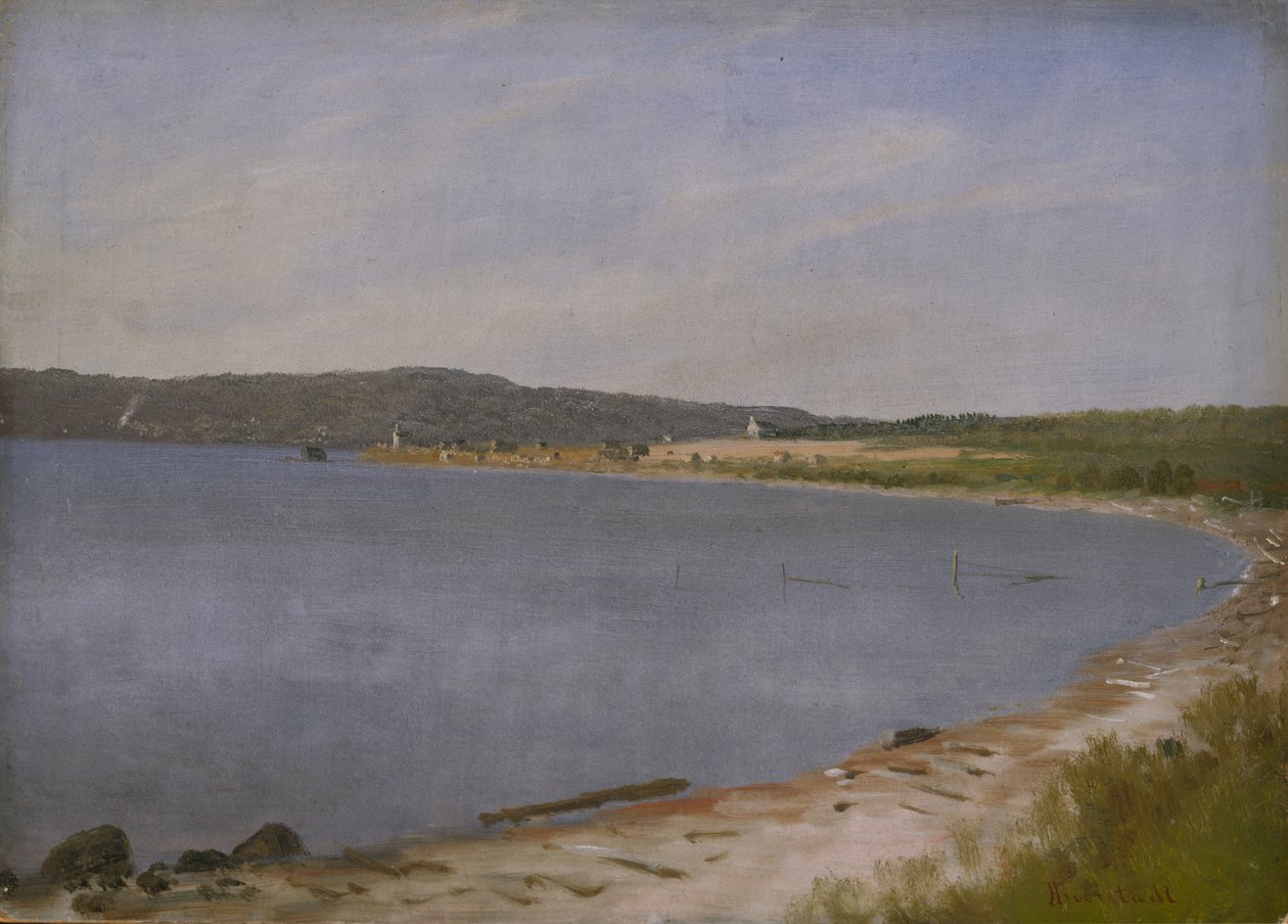 San Francisco Körfezi, 1871-1873. by Albert Bierstadt