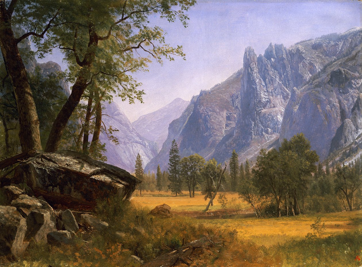 Yosemite Vadisi by Albert Bierstadt