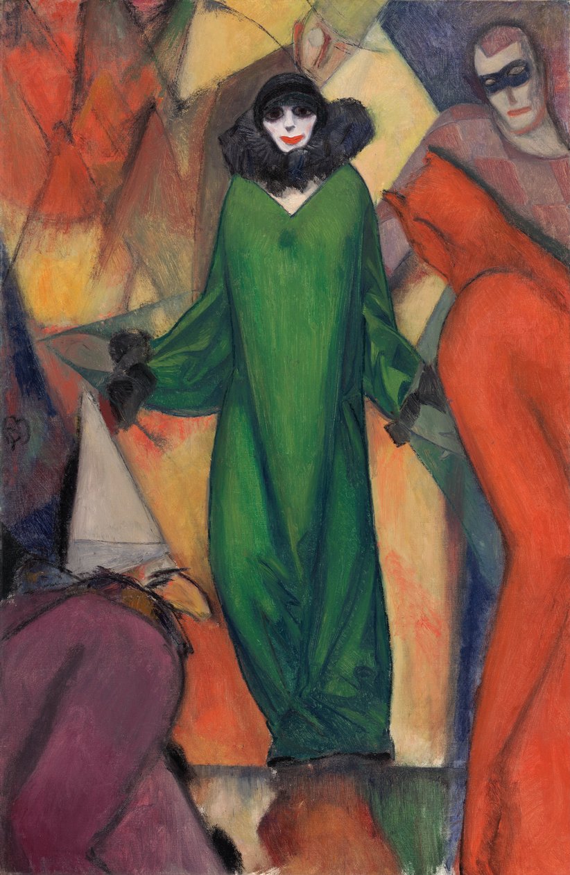 Yeşil Domino by Albert Bloch