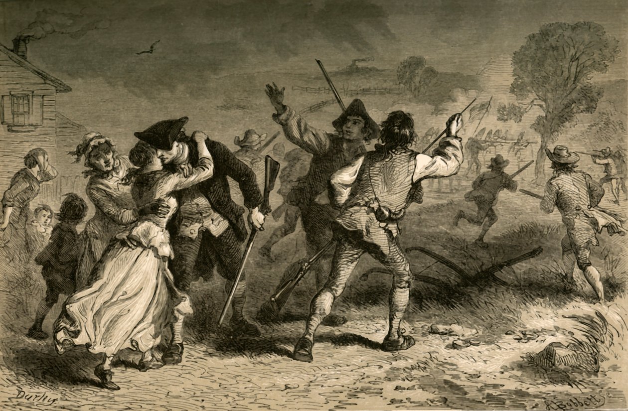 Concord - Özgürlük İçin İlk Darbe, 1877. by Albert Bobbett