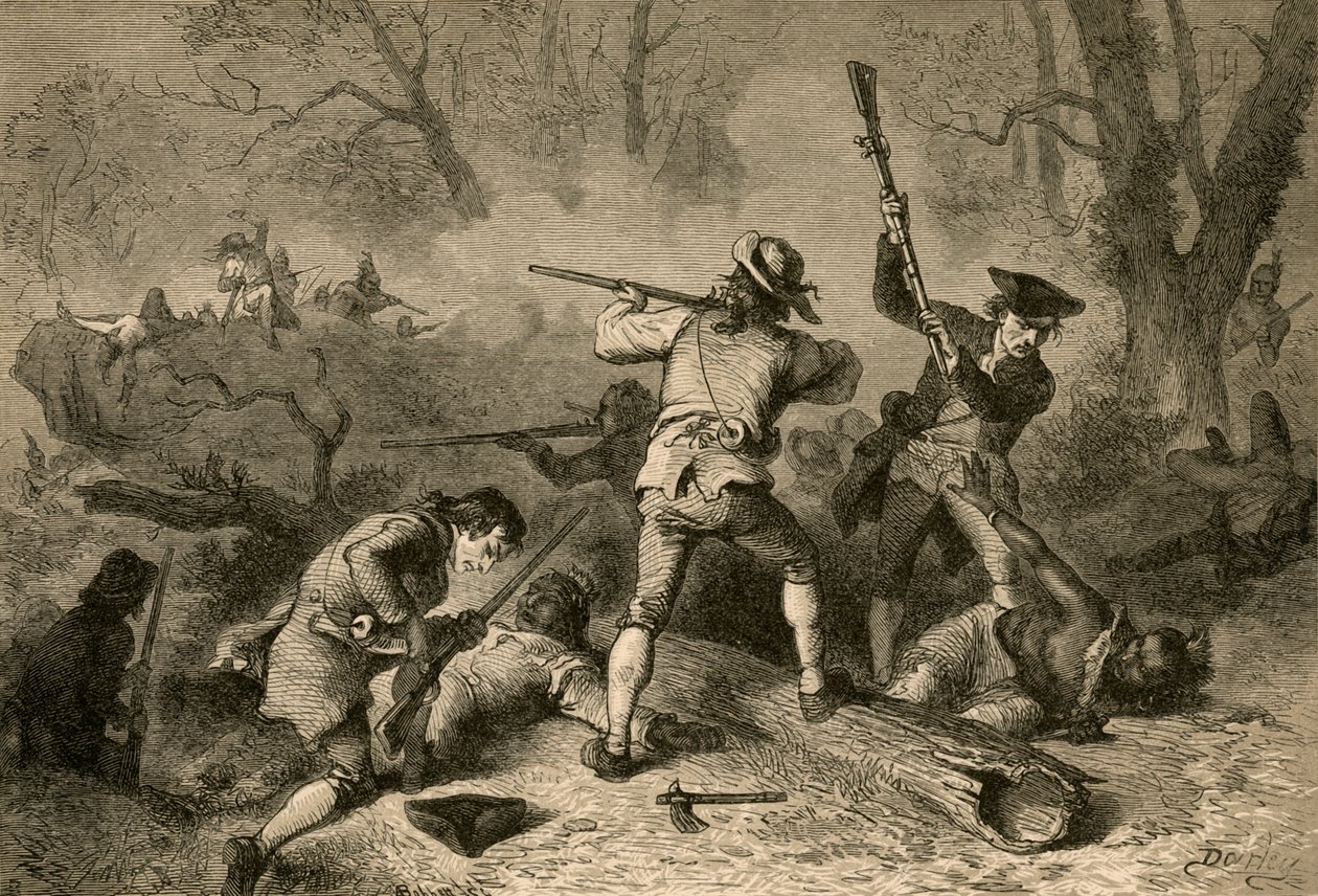 Güneybatı Sınırlarında Kızılderililerle Çatışma, 1877. by Albert Bobbett