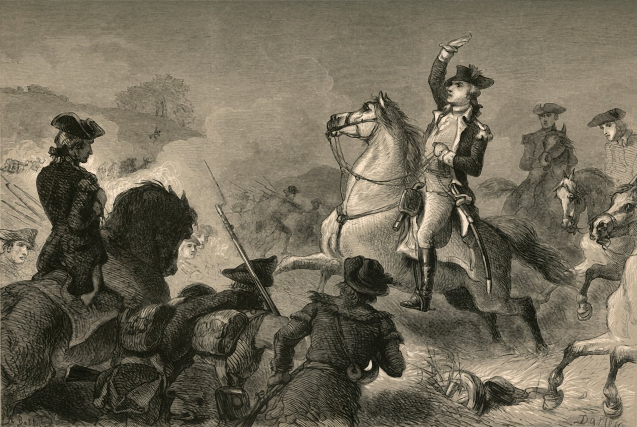 Washington, Monmouth, 1877. by Albert Bobbett