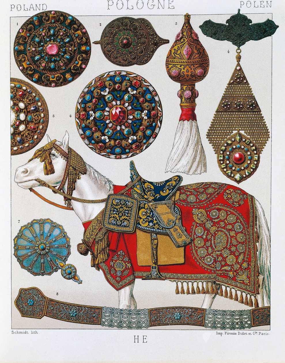 Polonyalı süs eşyaları, at Süvarileri, Schmidt