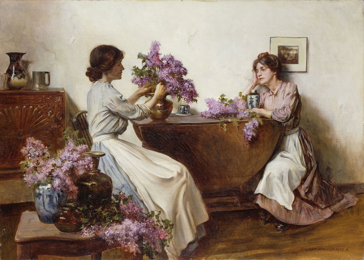 Leylak Düzenlemesi, 1906 by Albert Chevallier Tayler