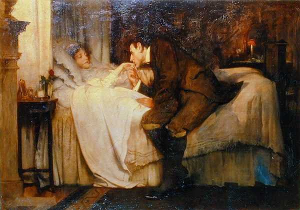 Bahar (tuval üzerine yağlı boya) by Albert Chevallier Tayler