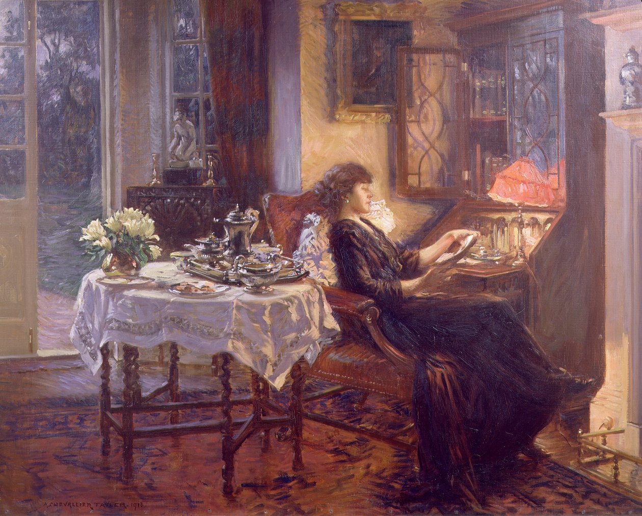 Sessiz Saat, 1913 by Albert Chevallier Tayler