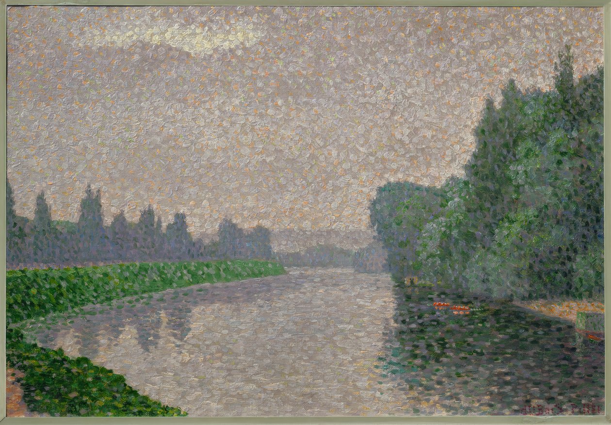 Şafak vakti Marne by Albert Dubois Pillet
