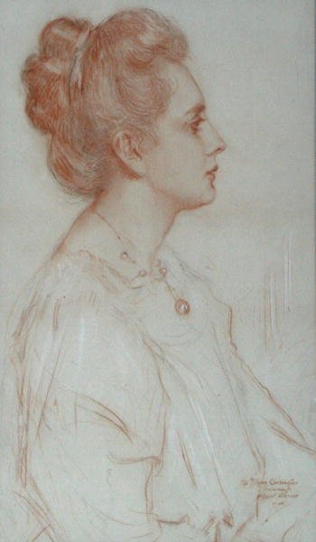 Bayan Fitzroy Carrington by Albert Edward Sterner