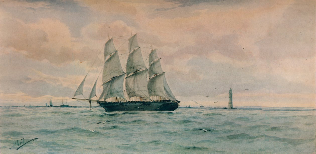 Deniz manzarası, c1895 by Albert Ernest Markes