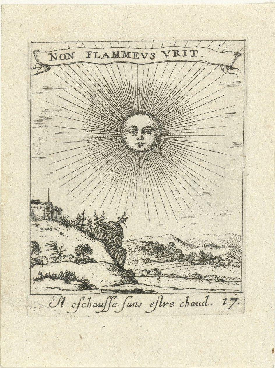 Radiant Sun Moralizing Love Amblems (dizi başlığı) Devises et emblesmes d'amovr moralisez (dizi başlığı) by Albert Flamen