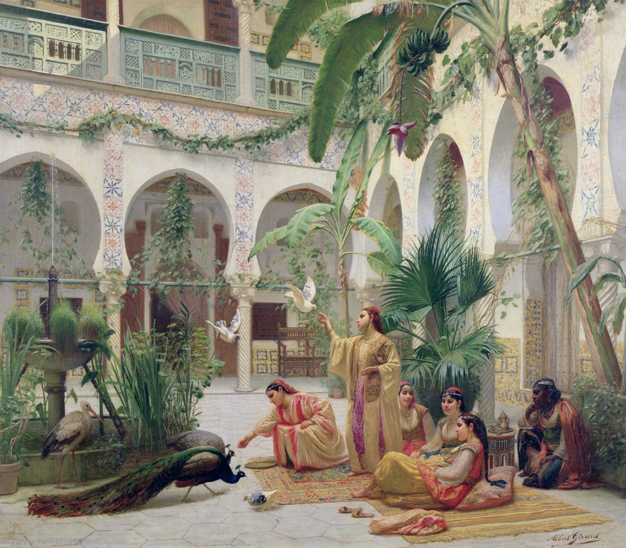 Harem Mahkemesi by Albert Girard