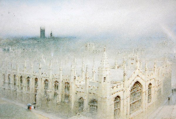 Cennetten Yağmur, Tüm Ruhlar, Oxford by Albert Goodwin
