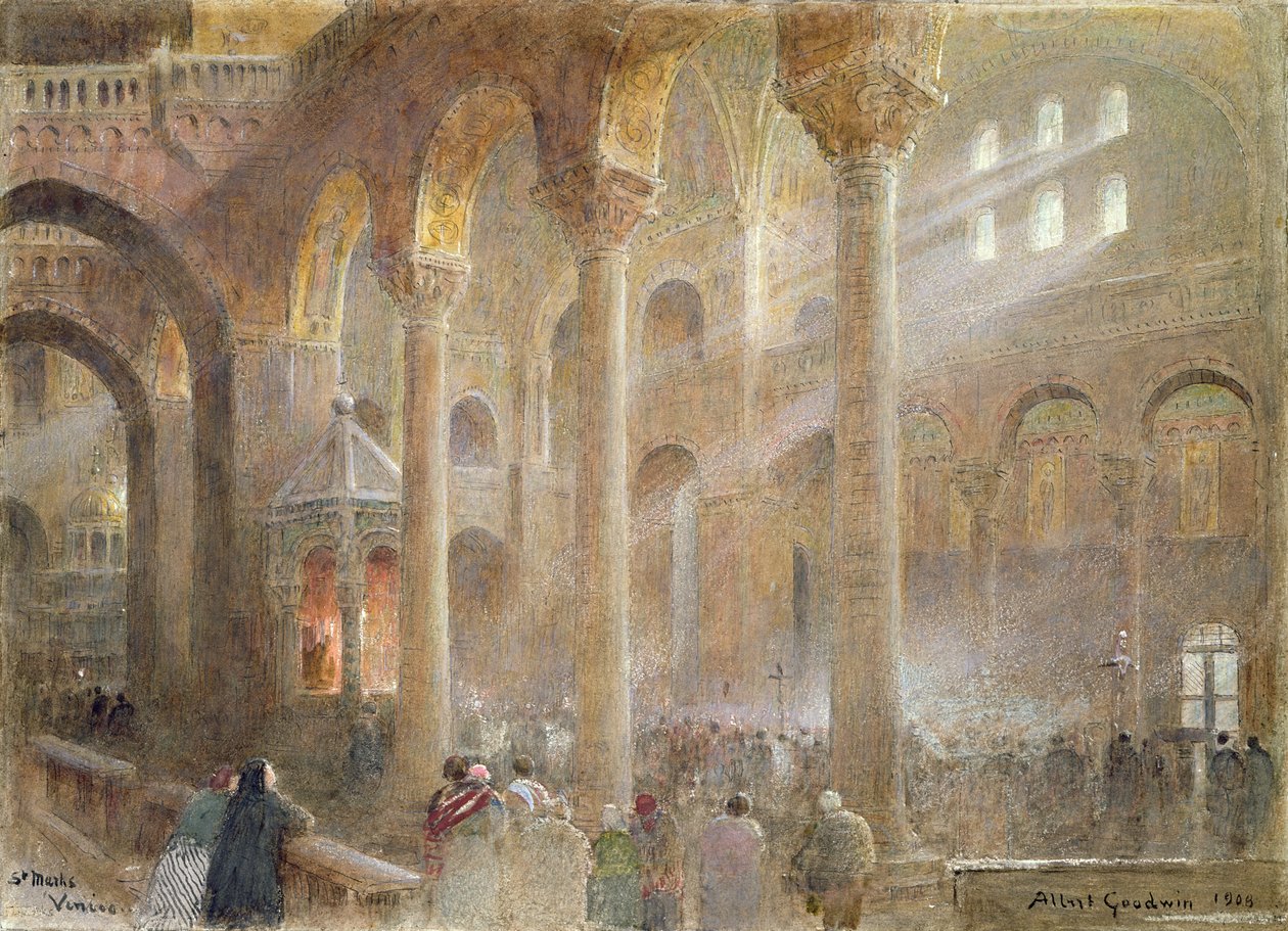 Bilinmeyen resim by Albert Goodwin