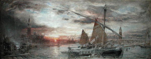 Venedik by Albert Goodwin