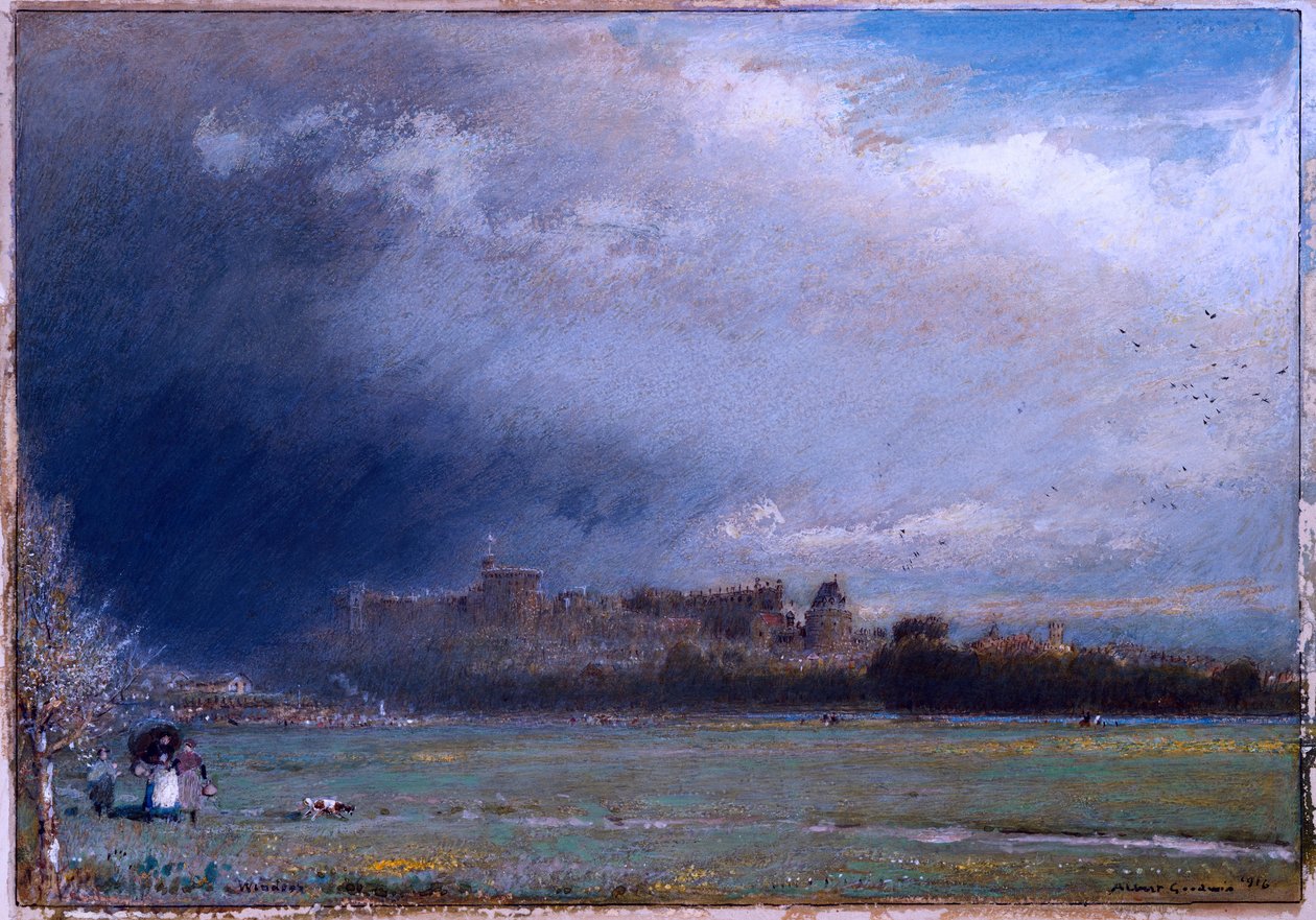 Windsor, 1916 by Albert Goodwin