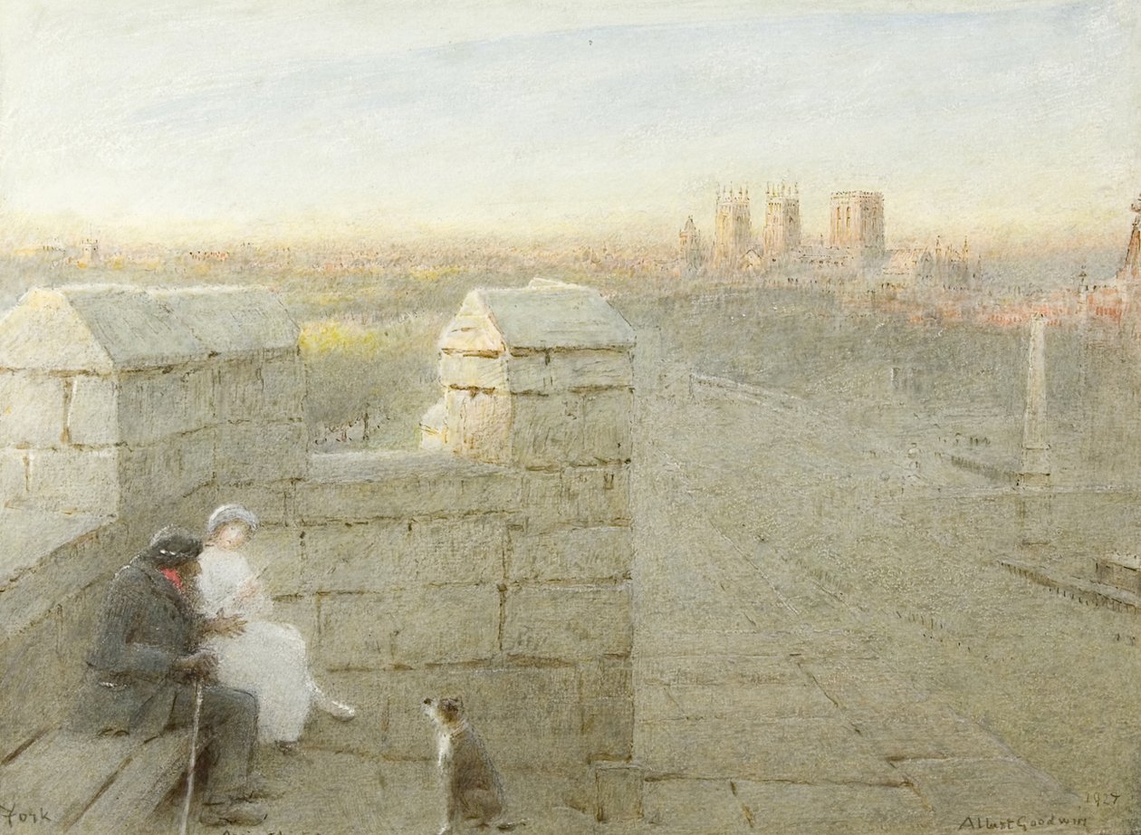York, Antik Tarih by Albert Goodwin