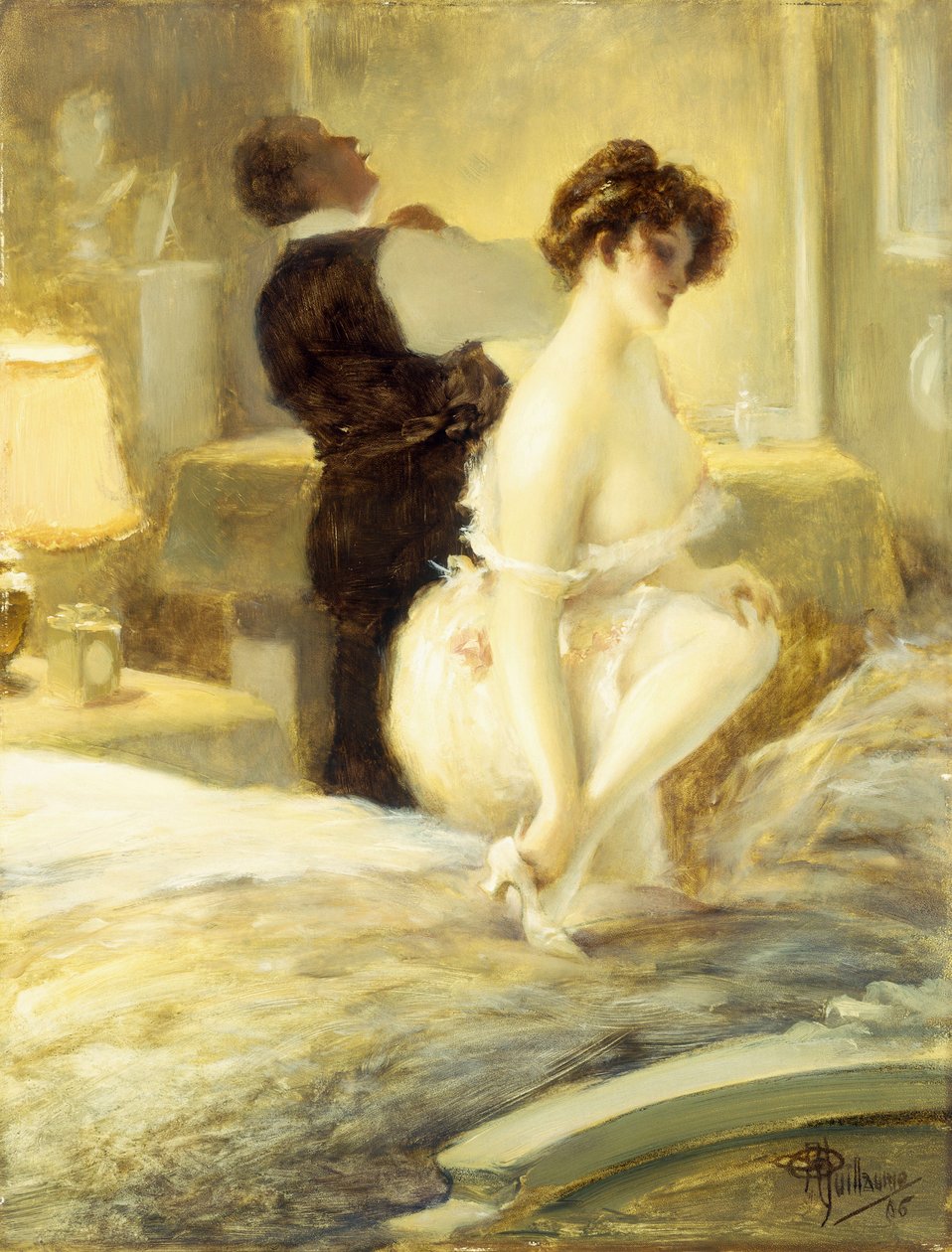 Yakınlık, 1906 by Albert Guillaume