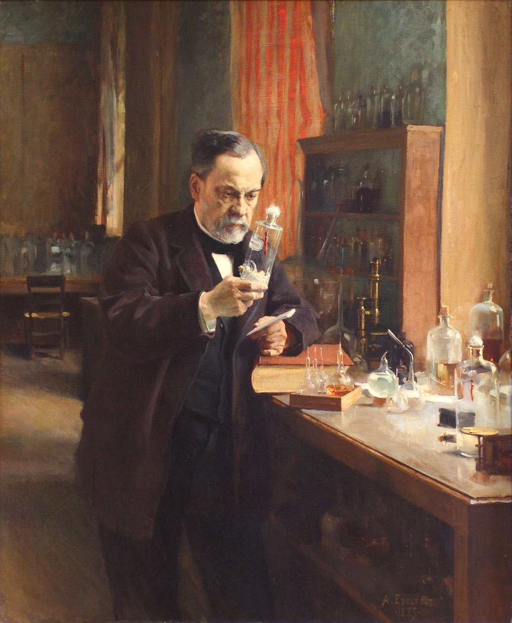 Louis Pastör by Albert Gustaf Aristides Edelfelt