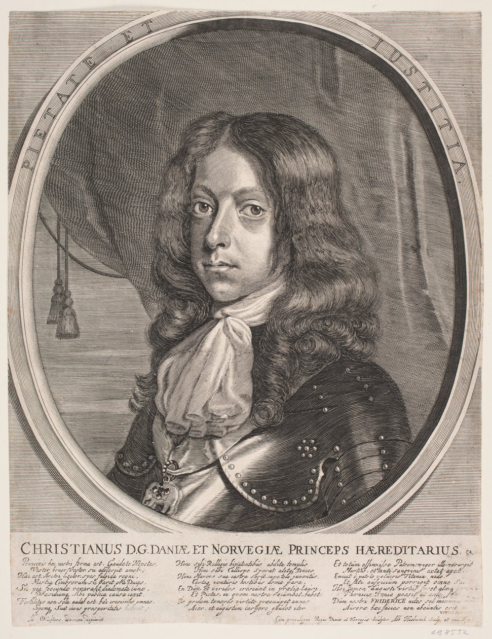 Veliaht Prens olarak Christian V by Albert Haelwegh