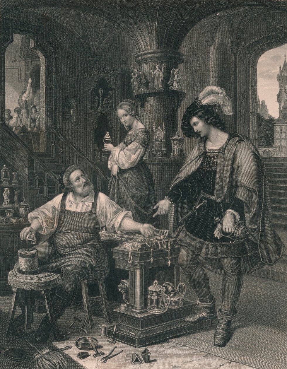 Kuyumcuların Kızı, c1850 by Albert Henry Payne