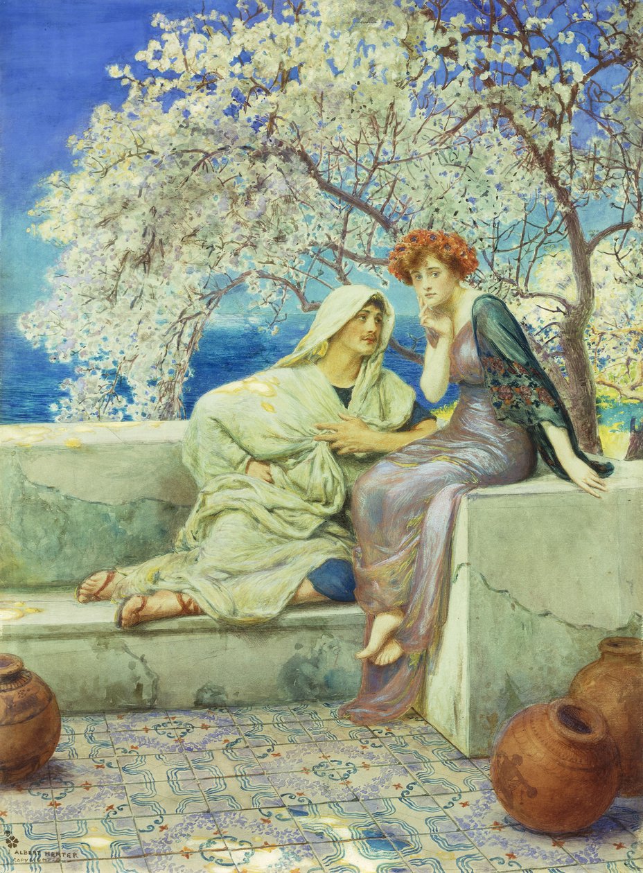 flört by Albert Herter