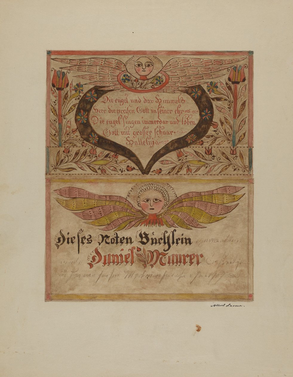 El Yazması ve Minyatür, c. 1937. by Albert J. Levone