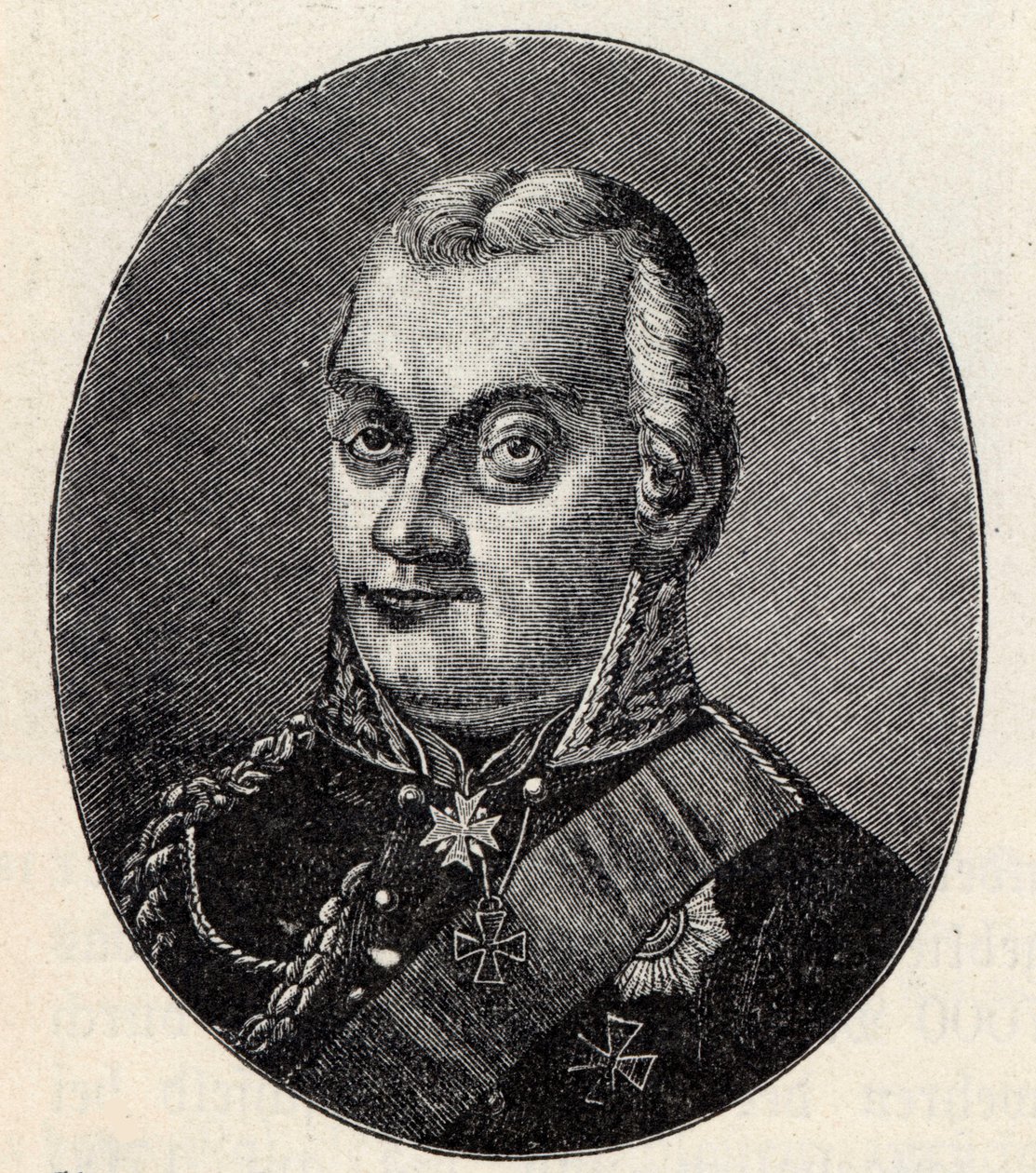 Mareşal Friedrich Graf von Kleist von Nollendorf 1762-1823. by Albert Johann Christian Schule