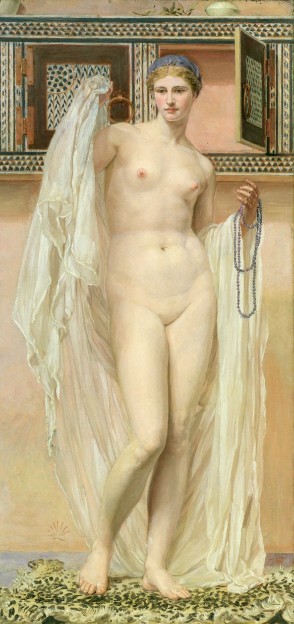 Bir Gardırop, 1867 by Albert Joseph Moore