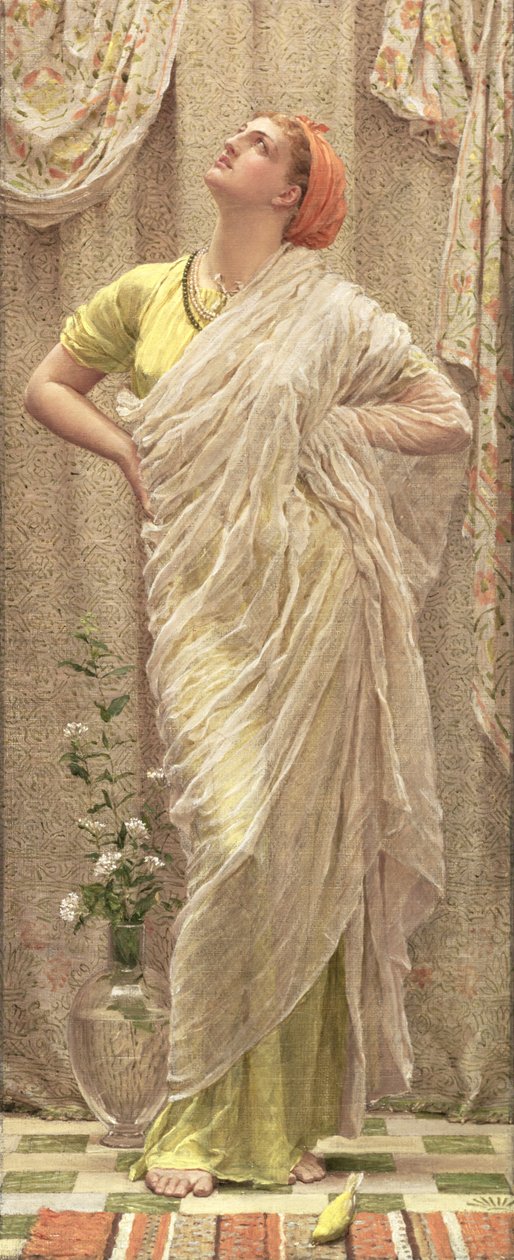 Havadaki Kuşlar, 1879 dolayları (tuval üzerine yağlıboya) by Albert Joseph Moore