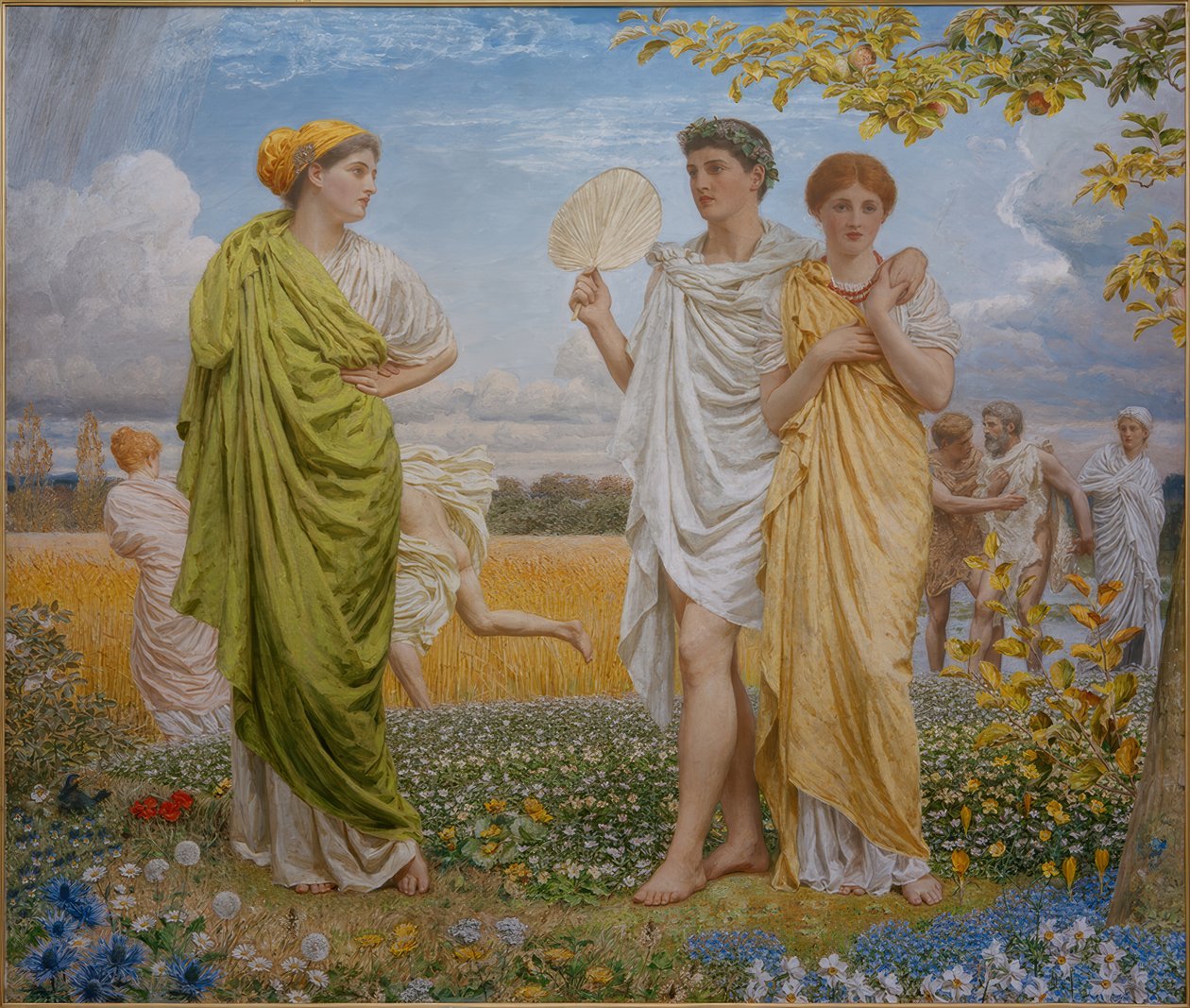 Rüzgarların ve mevsimlerin aşkı by Albert Joseph Moore