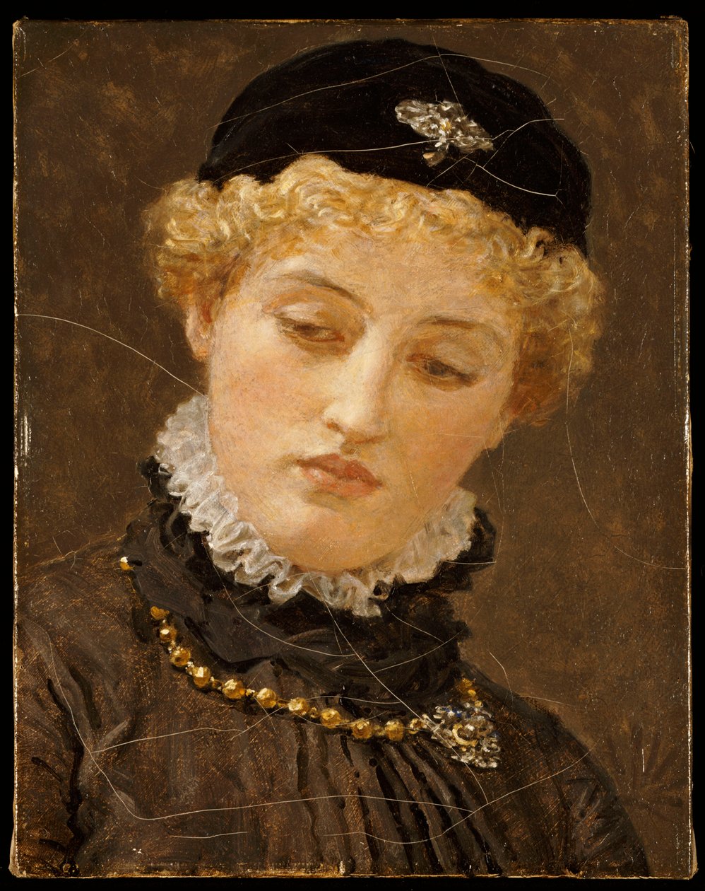 Ellen Terry "The Merchant of Venice"de Portia rolünde, c.1885 by Albert Joseph Moore