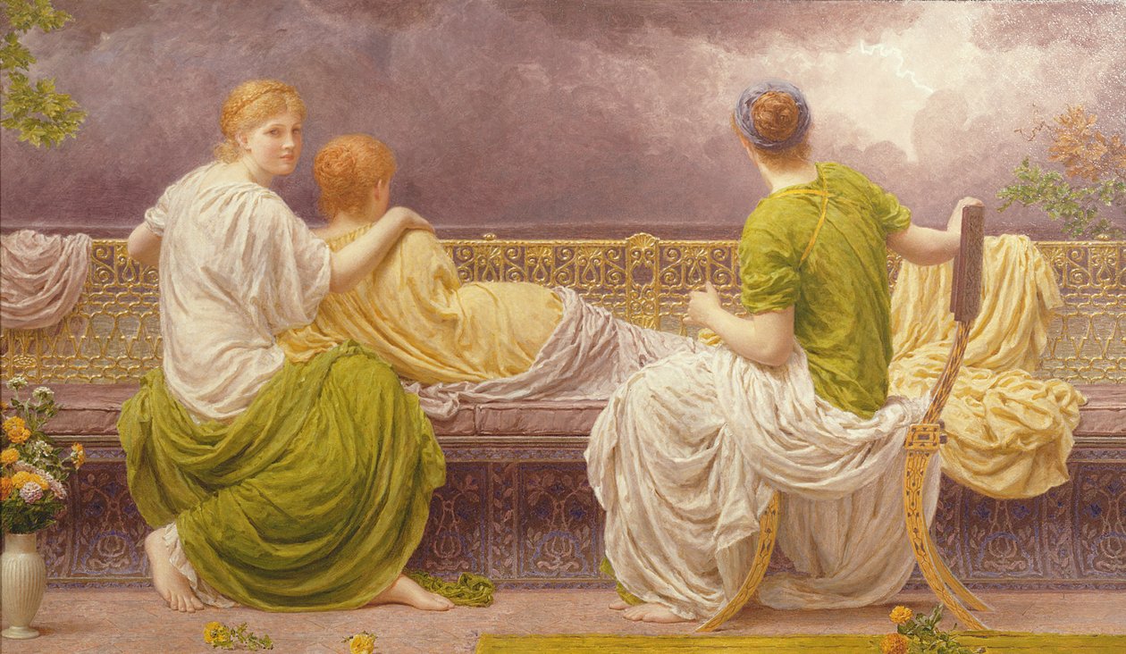 Yıldırım ve Işık by Albert Joseph Moore